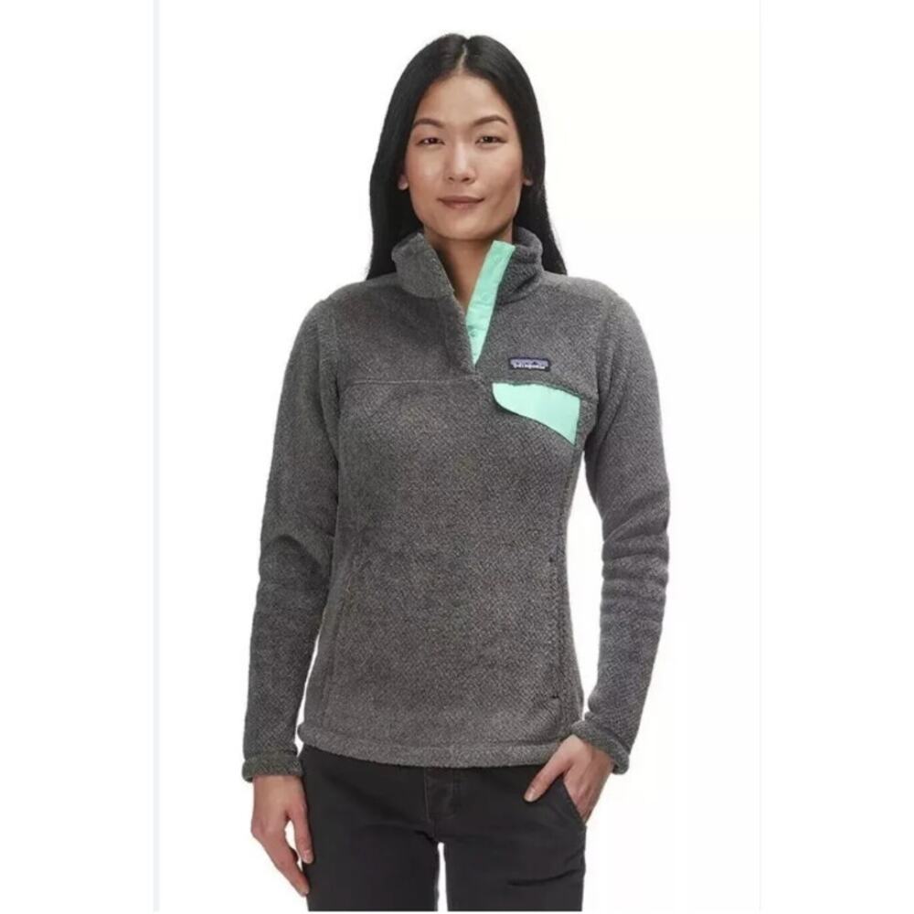 Patagonia 1/4 Re-Tool Snap-T Fleece Pullover Gray Medium